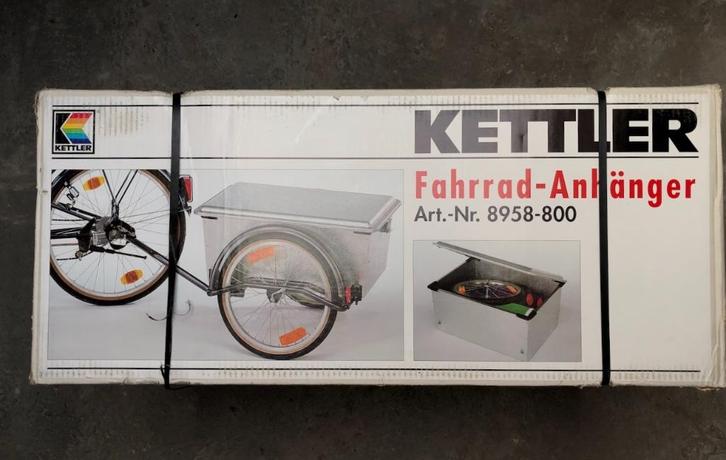 Kettler fiets trailer, Fietsen en Brommers, Fietsen | Driewielers, Nieuw, Ophalen