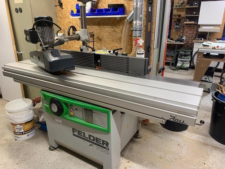 Felder F700 freesmachine 400V 4KW met aanvoerapparaat, Doe-het-zelf en Bouw, Gereedschap | Freesmachines, Gebruikt, Elektrisch