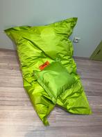 Zitzak b-bob lime kleur, Huis en Inrichting, Zitzakken, Ophalen, Zo goed als nieuw, Zitzak