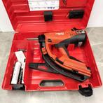 Hilti GX 120 spijkerpistool met gas, spijkers, koffer & inst, Tuin en Terras, Ophalen of Verzenden, Zo goed als nieuw, Hilti