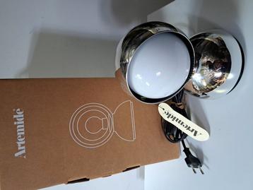 Eclisse tafellamp  Chrome- Artimide NIEUW, Enlèvement, Neuf