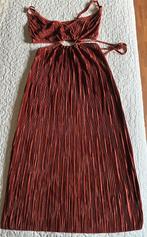 Robe marron rouge taille XS, Rouge, Enlèvement ou Envoi, Comme neuf, Taille 34 (XS) ou plus petite