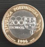 200 escudos Portugal 1996 : Olympische spelen Atlanta, Postzegels en Munten, Munten | Europa | Niet-Euromunten, Ophalen of Verzenden