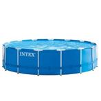 zwembad intex rond, Ophalen, Gebruikt, Rond