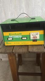 Chargeur Einhell 6V/12V–12A robuste fonctionnel, Enlèvement ou Envoi, Utilisé