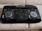 Denon DJ set, met draagtas, PC/USB/CD, Muziek en Instrumenten, Dj-sets en Draaitafels, Ophalen, Zo goed als nieuw, Denon