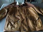 Lederen winterjas Dikarpa maat 52, Enlèvement, Comme neuf, Taille 52/54 (L)