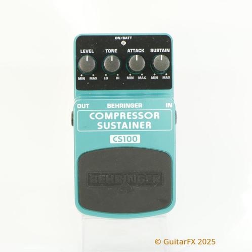 Behringer CS100 Compressor Sustainer, Muziek en Instrumenten, Effecten, Gebruikt, Compressor, Ophalen of Verzenden