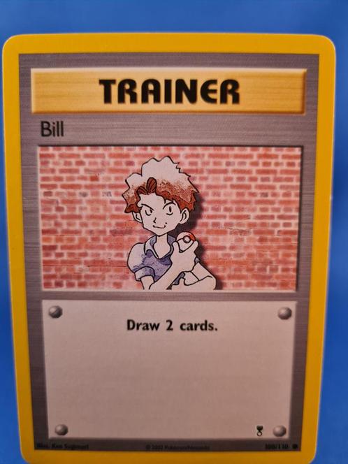 Bill 108/110 - Legendary Collection, Hobby en Vrije tijd, Verzamelkaartspellen | Pokémon, Gebruikt, Verzenden