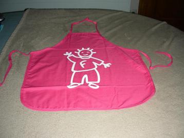1 roze kinderschortje Filou (nieuw) beschikbaar voor biedingen