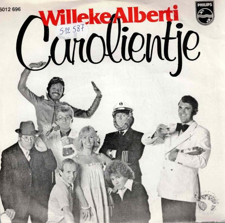 Vinyl, 7"    -   Willeke Alberti – Carolientje, Cd's en Dvd's, Vinyl | Overige Vinyl, Overige formaten, Ophalen of Verzenden