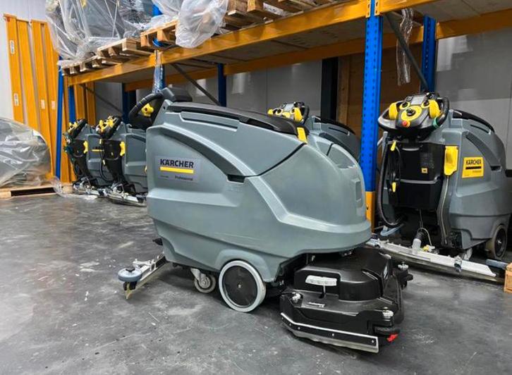 100%! Kärcher B80W nieuwe batterij schrobzuigmachine, Doe-het-zelf en Bouw, Reinigingsmachines, Zo goed als nieuw, Schrobmachine