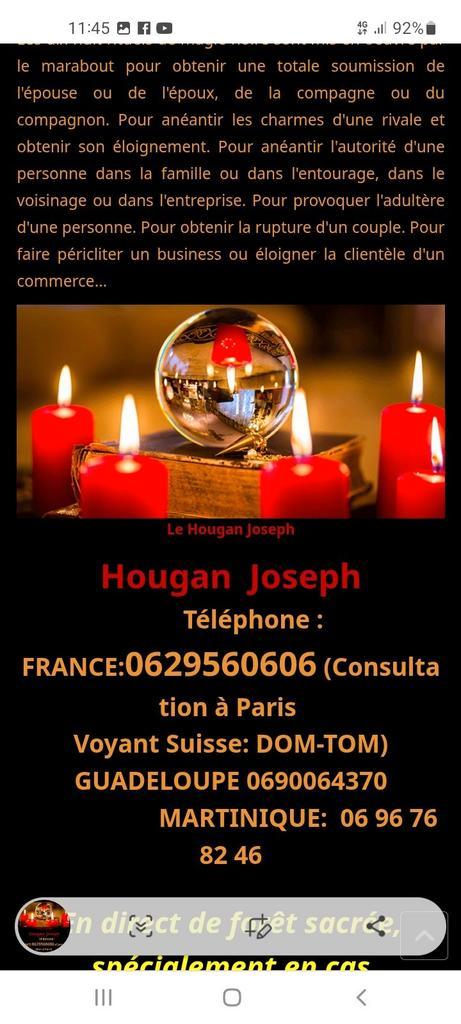 Retour affectif paris retour affectif geneve vaudou suisse, Contacten en Berichten, Advies en Oproepen