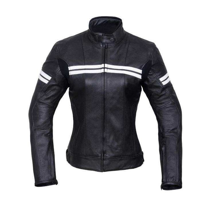 Nieuwe CE-goedgekeurde afneembare leren motorjas voor dames, Motoren, Kleding | Motorkleding, Jas | leer, Dames, Nieuw met kaartje