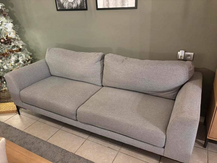 Zetel te koop!, Huis en Inrichting, Zetels | Zetels, Gebruikt, Rechte bank, Overige maten, Stof, Ophalen