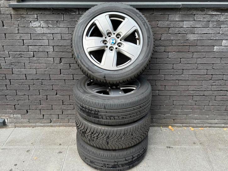 BMW F40 / F20 Velgenset Styling 517 + banden + TPMS, Auto-onderdelen, Banden en Velgen, Band(en), Zomerbanden, 16 inch, Ophalen