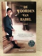 De woorden van Babel - prachtige roman, Nieuw, Ophalen of Verzenden, België, Andreu Carranza