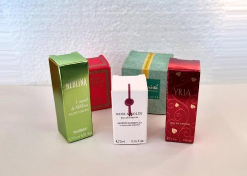 Lot 5 miniatures de parfum Yves Rocher, Collections, Parfums, Comme neuf, Miniature, Plein, Envoi