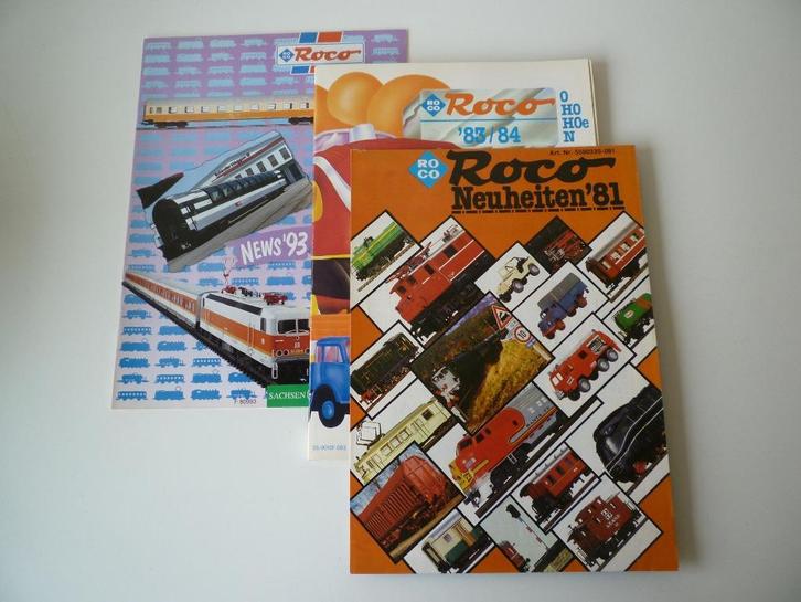 Anciens catalogues et tarif Roco, Hobby & Loisirs créatifs, Trains miniatures | Échelle N, Roco, Enlèvement ou Envoi