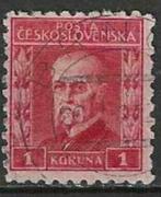 Tsjechoslowakije 1926-1928 - Yvert 220A - Masaryk (ST), Postzegels en Munten, Postzegels | Europa | Overig, Overige landen, Verzenden
