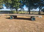Platte wagen/hooiwagen, Zakelijke goederen, Landbouw | Werktuigen, Ophalen of Verzenden