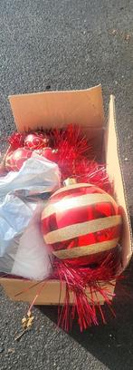 rood en goud kerstballen, Décoration, Utilisé, Enlèvement ou Envoi