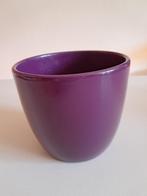 Pot pour orchidée mauve, Ophalen of Verzenden, Gebruikt, Rond, Binnen