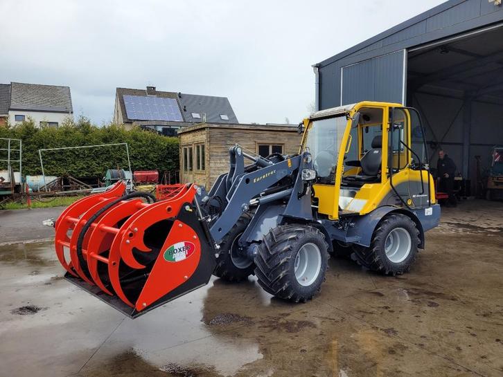 Eurotrac kniklader wiellader, Zakelijke goederen, Machines en Bouw | Kranen en Graafmachines, Wiellader of Shovel, Ophalen