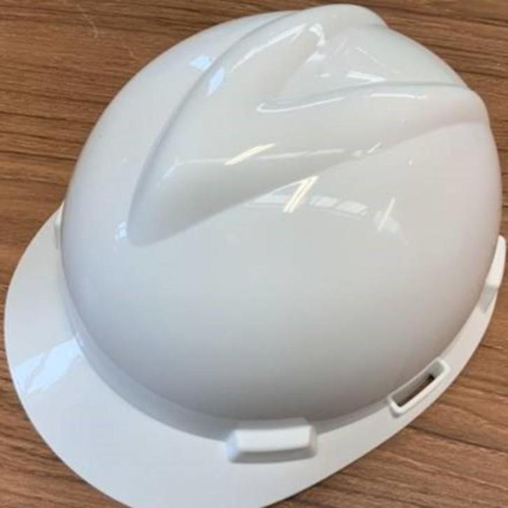 MSA Bouwhelm V-Gard wit, Doe-het-zelf en Bouw, Overige Doe-Het-Zelf en Bouw, Nieuw, Ophalen of Verzenden