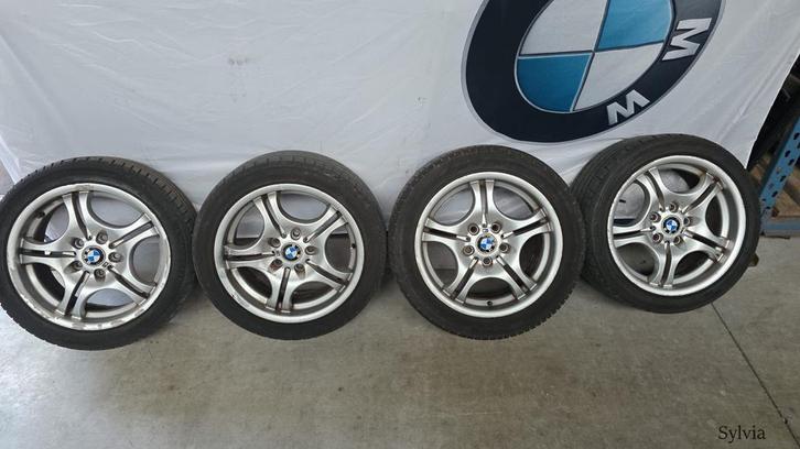M Breedset velgen 17 inch styling 32 incl. banden BMW 3 seri, Auto-onderdelen, Banden en Velgen, Banden en Velgen, Zomerbanden