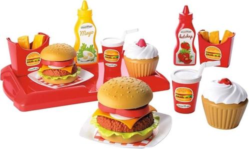 Hamburger Set voor kinderen speelkeuken SNELLE GRATIS LEV, Kinderen en Baby's, Speelgoed | Speelkeukens, Nieuw, Speelkeuken, Kunststof