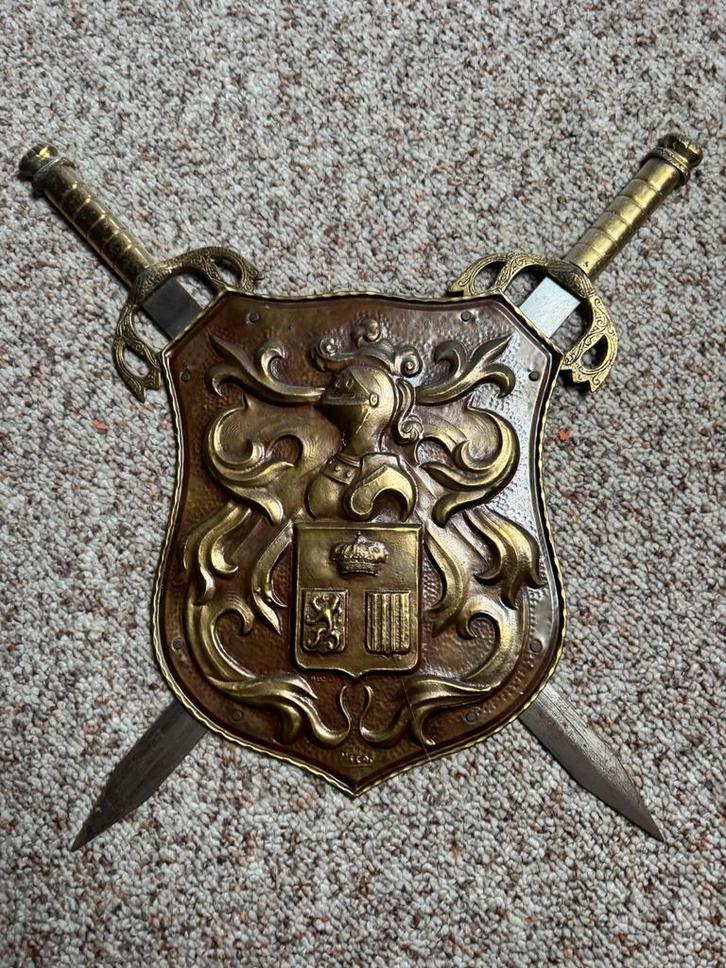 Wapenschild, Antiek en Kunst, Curiosa en Brocante, Ophalen