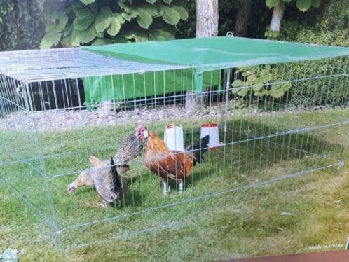 konijnenren , kippenren XL gegalvaniseerd, Dieren en Toebehoren, Pluimvee | Toebehoren, Nieuw, Kippenhok of Kippenren, Ophalen of Verzenden