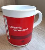 Mok "Griep" "Verkouden?", Ophalen of Verzenden, Zo goed als nieuw, Keramiek, Kop(pen) en/of Schotel(s)