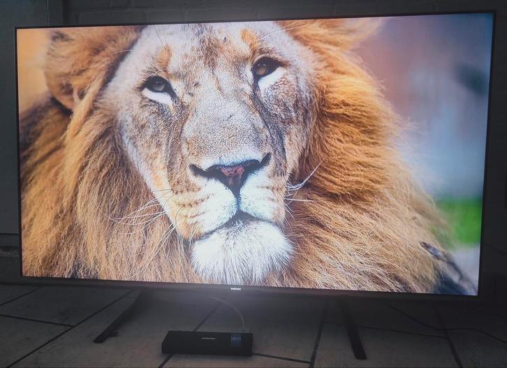 Samsung Qled 4K 120Hz UHD Smart SUHD TV 55inch-140cm, Audio, Tv en Foto, Televisies, Zo goed als nieuw, QLED, 100 cm of meer, 4k (UHD)