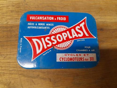 Oude patchbox disoplastische fietsen, bromfietsen, 311, Verzamelen, Merken en Reclamevoorwerpen, Gebruikt, Overige typen, Verzenden