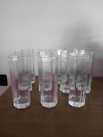 Longdrink glazen 11 stuks beschikbaar voor biedingen