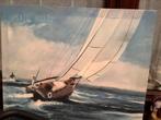 Canvas zeilboot, Antiek en Kunst, Ophalen