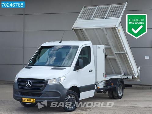 Mercedes Sprinter 514 CDI Kipper met Kist 3500kg trekhaak Ai, Auto's, Bestelwagens en Lichte vracht, Bedrijf, Te koop, Airconditioning