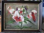 schilderij in olieverf Lilium lelie, Ophalen of Verzenden