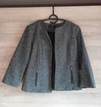 Blazer chic court gris et noir (40) - Only, Ophalen of Verzenden, Zo goed als nieuw, Maat 38/40 (M), Grijs