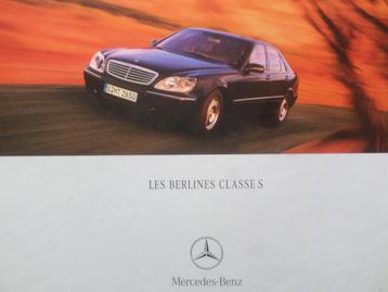 Mercedes S Klasse 02-2001 Boek - FRANS beschikbaar voor biedingen