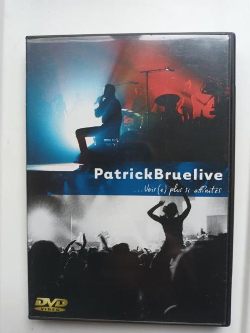 Patrick Bruel : Bruelive, Rien ne s'efface / Voir(e) plus..., Cd's en Dvd's, Dvd's | Muziek en Concerten, Zo goed als nieuw, Muziek en Concerten