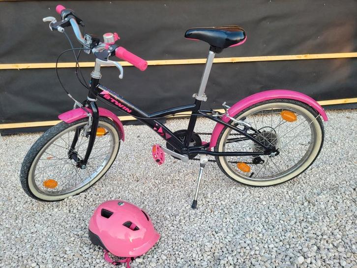 B-Twin 20 inch kinderfiets voor meisjes, Fietsen en Brommers, Fietsen | Vouwfietsen, Gebruikt, Dames, Overige merken, 18 tot 20 inch