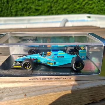 1/43 Spark Leyton House March CG911 #16 K. Wendlinger   1992 beschikbaar voor biedingen