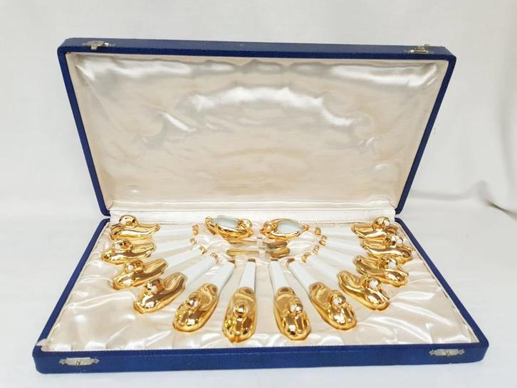 Robj - Messenleggers (16) - Porselein., Antiek en Kunst, Antiek | Porselein, Ophalen of Verzenden