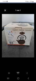 cosy trendy Theepot in gietijzer, Huis en Inrichting, Ophalen, Nieuw