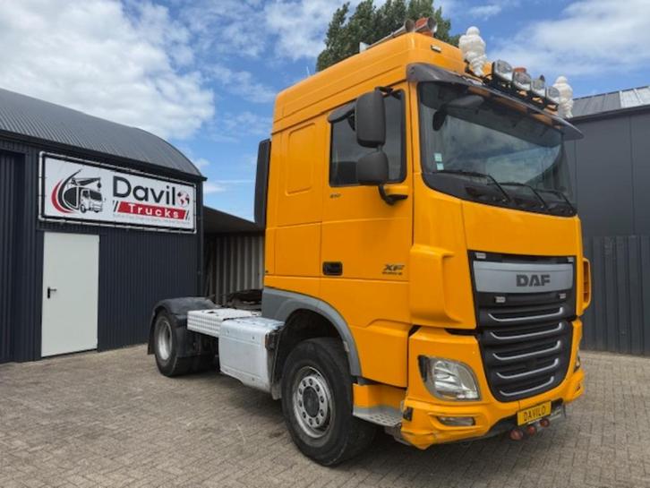 Daf xf 510 - 4x4 - Euro 6 - Top staat Belgische camion - A/C, Auto's, Vrachtwagens, Bedrijf, 4x4, ABS, Adaptive Cruise Control