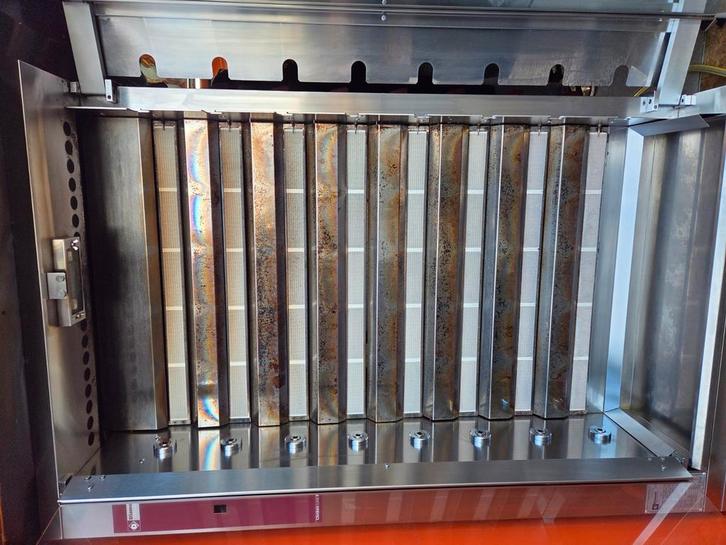 Kippenspit op gas met 8 spizen voor 48 kippen, Zakelijke goederen, Horeca | Food, Ophalen