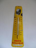 EMAILLE RECLAME THERMOMETER"VEITH GOODRICH BANDEN"JAREN 50, Verzamelen, Merken en Reclamevoorwerpen, Ophalen of Verzenden, Gebruikt